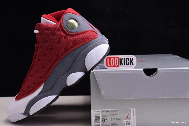 HYPE 13 Flint Grey 414571-600 Gym Retro Jordan Air Red 0711